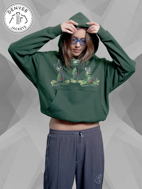 Jungles Jungles Euphoria Green Hoodie