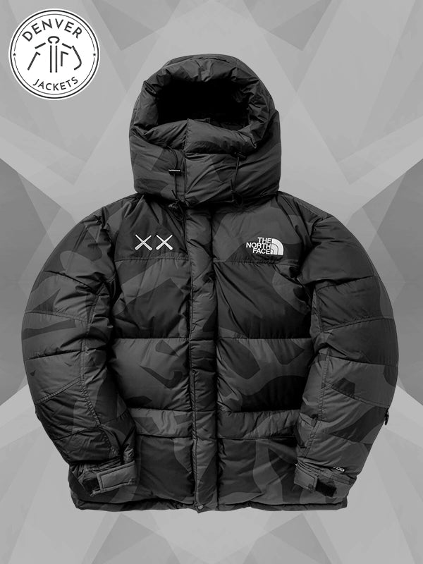 Kaws X The North Face Retro 1996 Nuptse Jacket Black