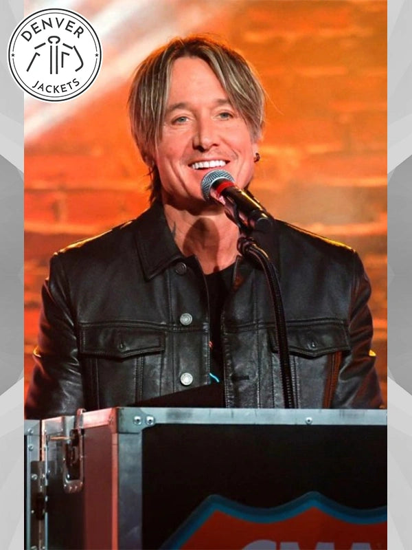 Keith Urban 2025 CMA Touring Awards Leather Jacket