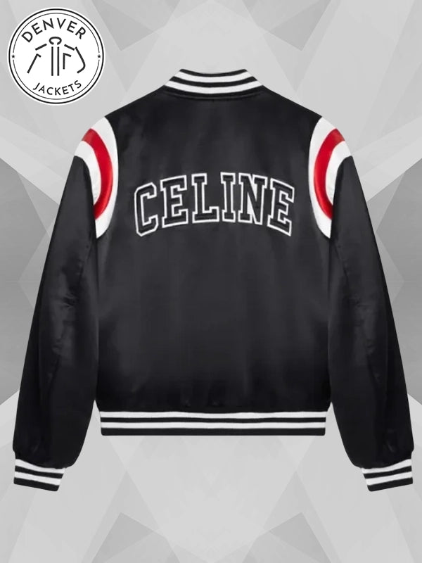 Kim Tae Hyung Celine Bomber Jacket Black