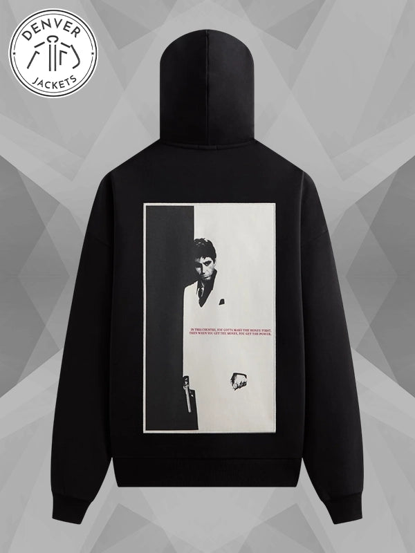 Kith x Scarface Tony Black Hoodie