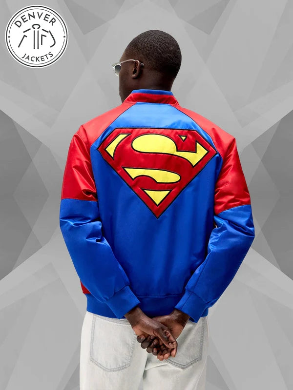 Kith x Superman Satin Bomber Jacket | ON SALE – Denver Jackets Kith x Superman Satin Bomber Jacket | ON SALE – Denver Jackets