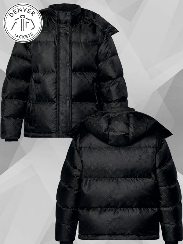 LV Puffer Jacket Black
