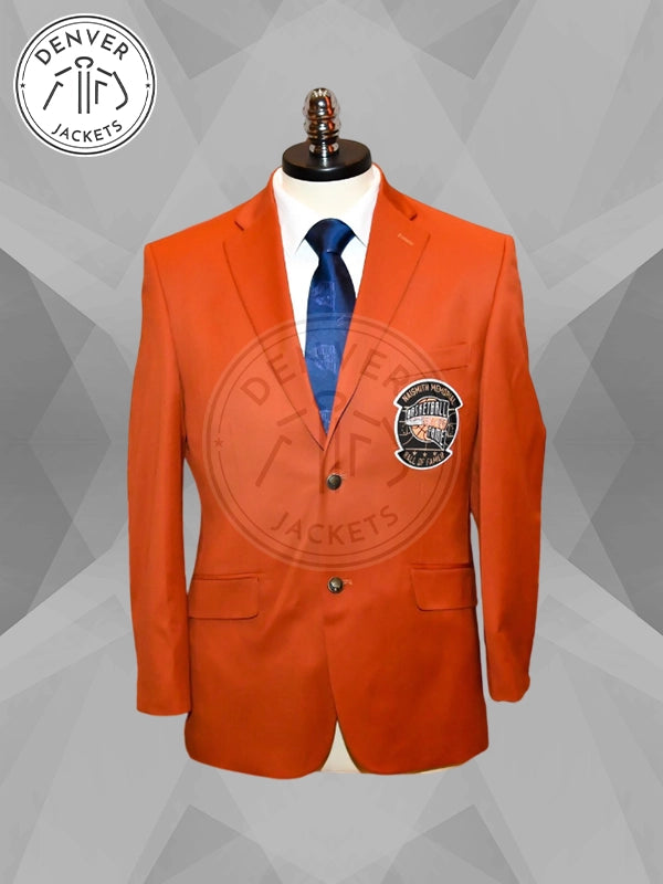 Lebron James NBA Orange Jacket