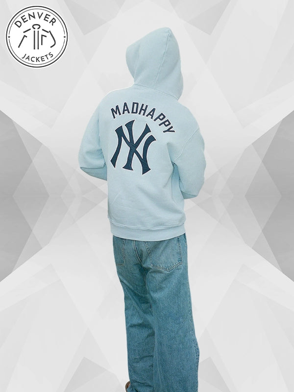 Light Blue New York Yankees Hoodie Madhappy 
