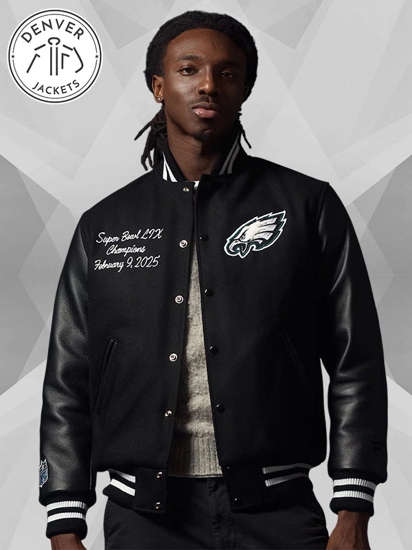 Limited Edition Fanatics Eagles Super Bowl LIX Championship Jacket