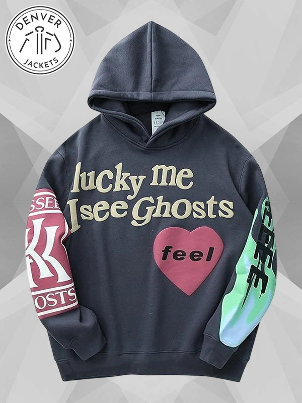 Lucky Me I See Ghosts Hoodie Kanye West