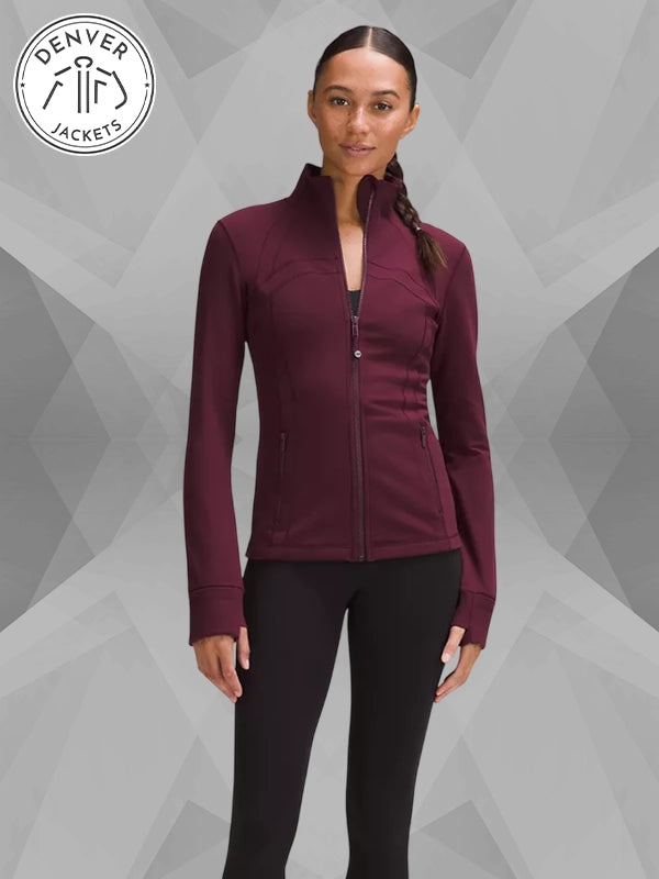 Lululemon Define Luon Jacket Burgundy