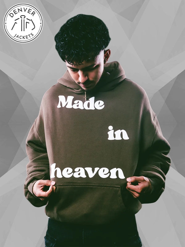 Made In Heaven Angel Club Brown Clothing Hoodie