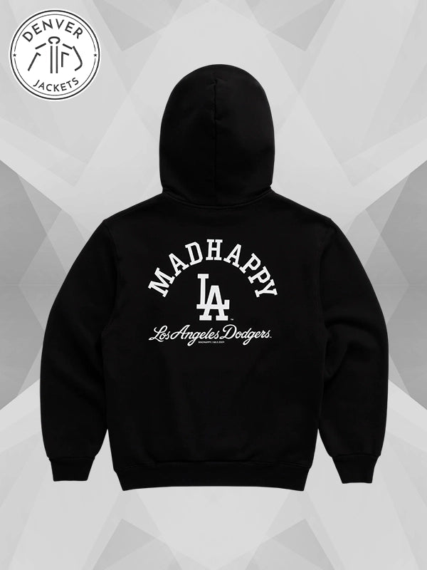 Madhappy Dodgers Fleece Hoodie Black