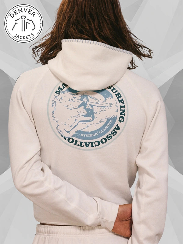 Madhappy Hysteric Glamour Lightweight Fleece Hoodie White