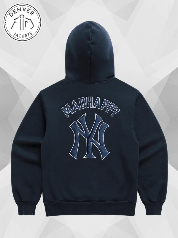 Madhappy Yankees Hoodie Navy 
