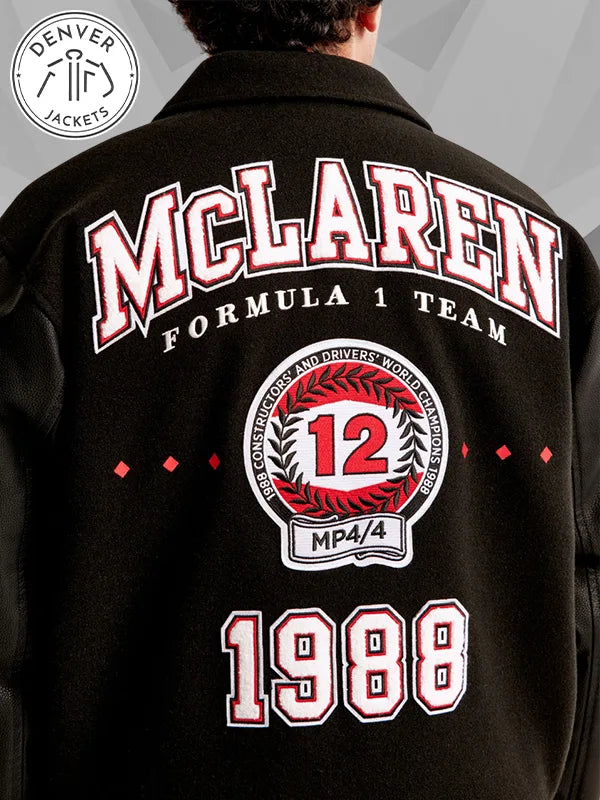 McLaren Varsity Jacket Abercrombie