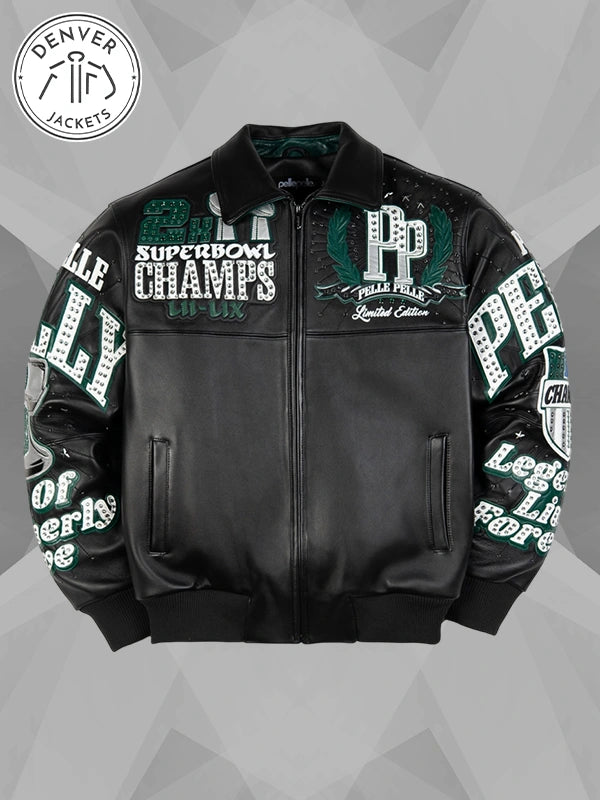 Meek Mill Pelle Pelle 2025 Philadelphia Eagles Championship Jacket