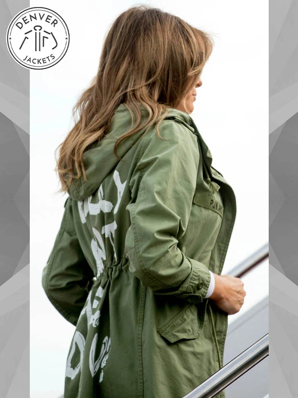Melania Trump I Really Don't Care Do You? Coat