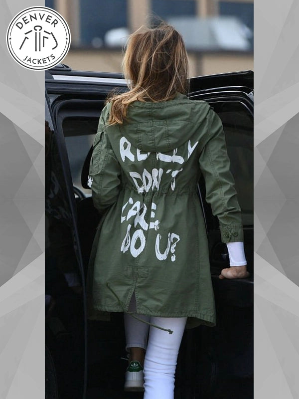 Melania Trump I Really Don't Care Jacket