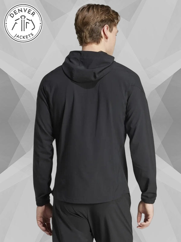 Mens Adidas Tiro Vis Tech Competition Jacket Black