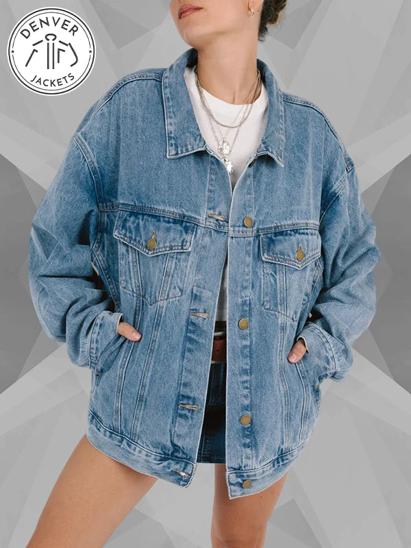 Midtown Denim Jacket Grey Bandit