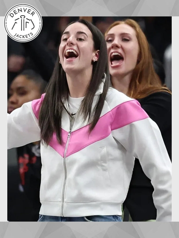 Minnesota Lynx v Indiana Fever Caitlin Clark Knit Track Jacket