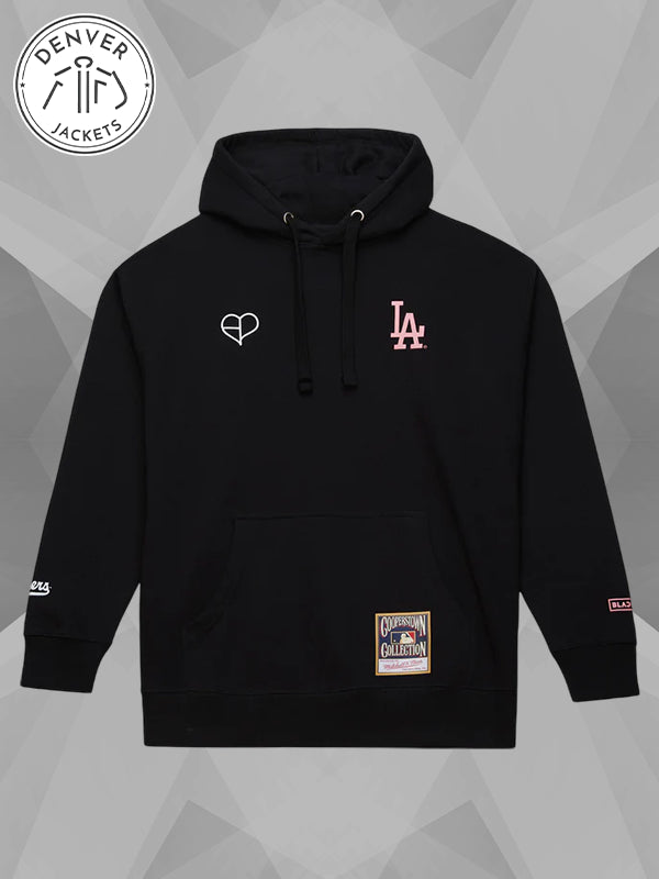 Mitchell Ness X Blackpink Dodgers Hoodie