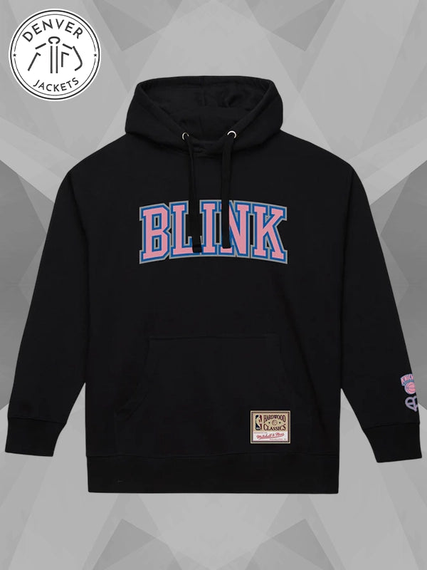 Mitchell Ness X Blackpink Knicks Hoodie Black