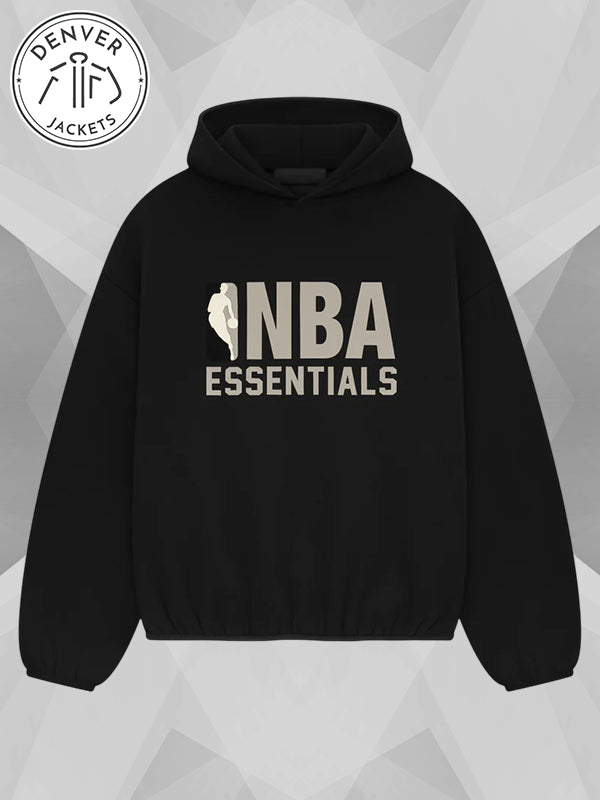 NBA Essentials Hoodie Black