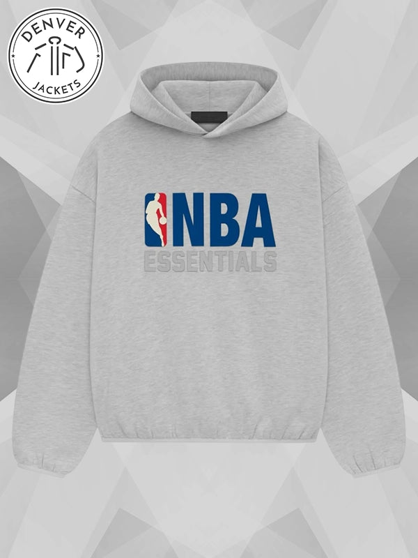 NBA Essentials Hoodie Grey