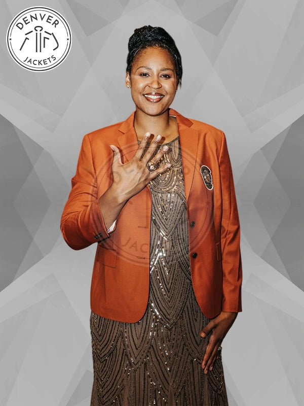 NBA Hall Of Fame Jackets Orange