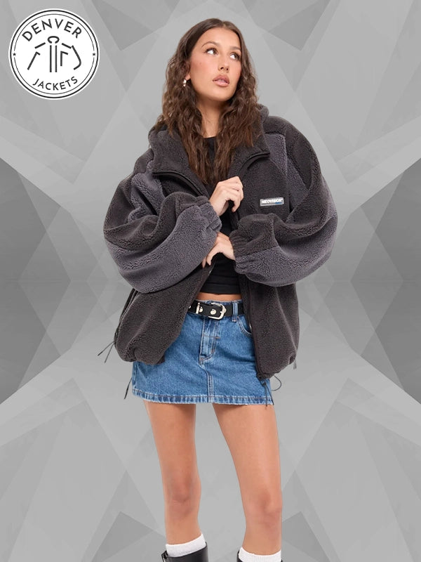 Neovision Gravity Hooded Sherpa Jacket Grey