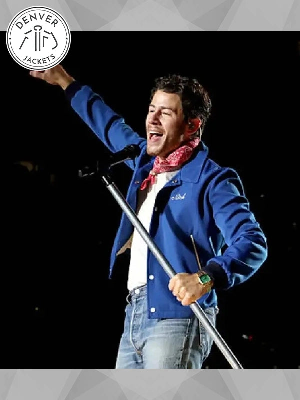 Nick Jonas JONAS20 Jacket Blue
