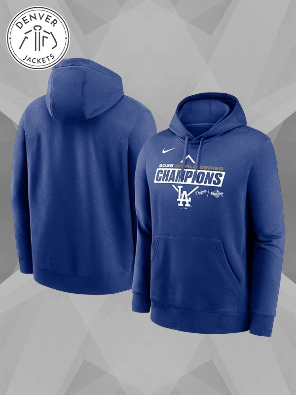 Nike Dodgers 2025 World Series Champions Hoodie
