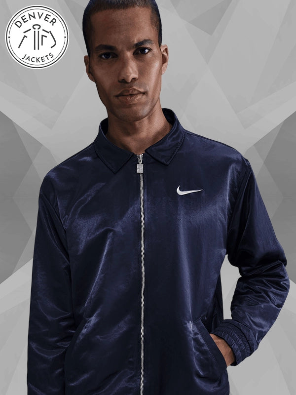 Nike New York Court Slam Tennis Jacket Blue