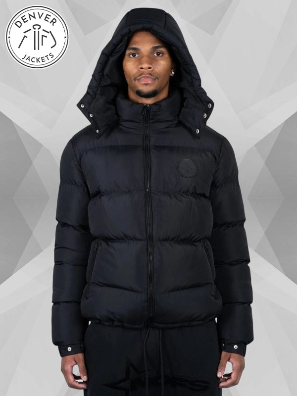 Nofs Black Puffa Jacket