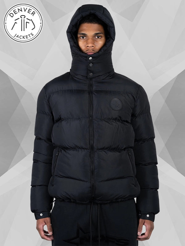 Nofs Black on Black Puffa Jacket