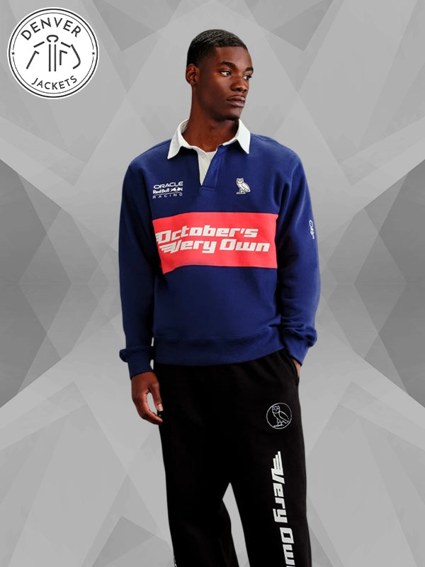 OVO x Oracle Red Bull Racing Blue Sweatshirt