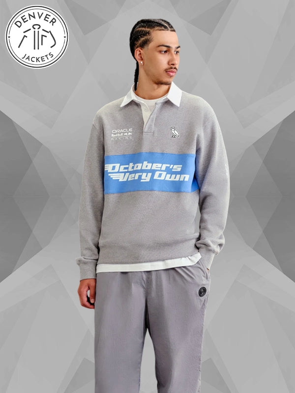 OVO x Oracle Red Bull Racing Sweatshirt Grey