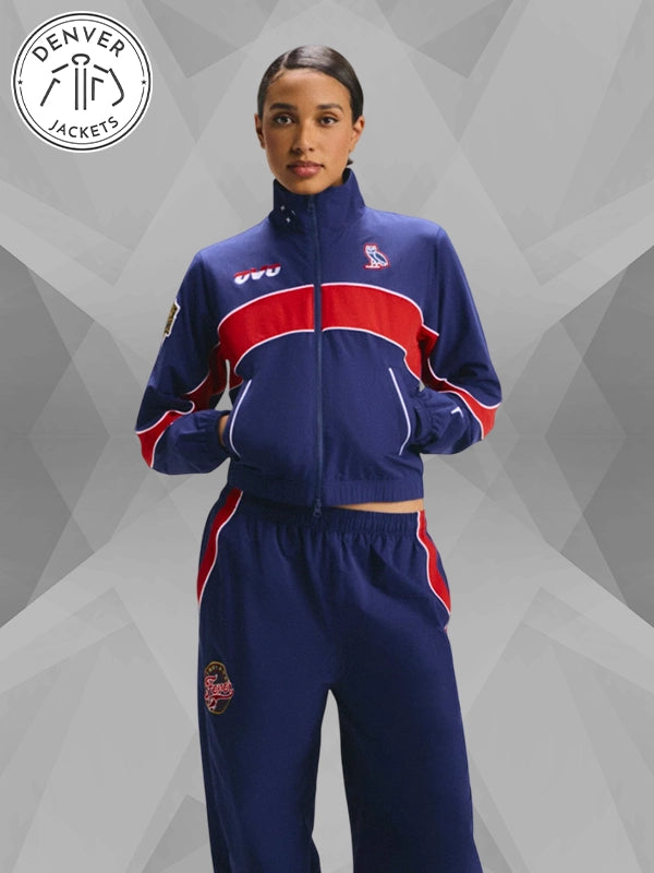 OVO x Wnba Indiana Fever Track Jacket