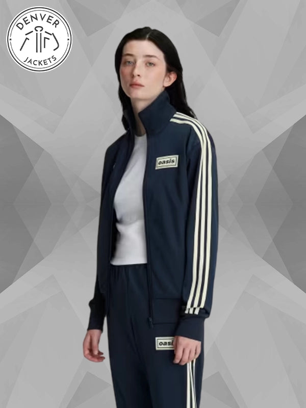 Oasis Adidas Track Jacket Navy