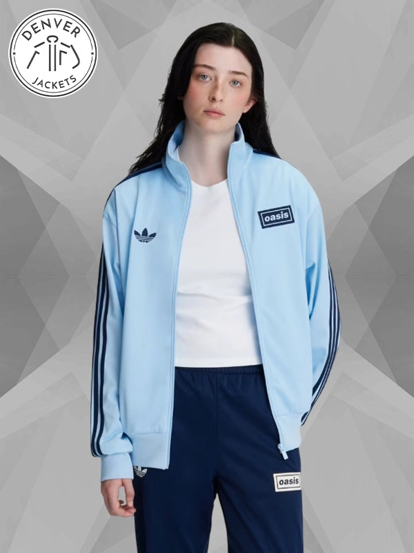 Oasis x Adidas Track Jacket Blue