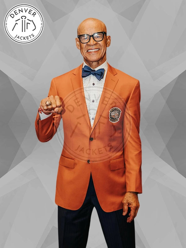 Orange Hall Of Fame NBA Jacket Blazer