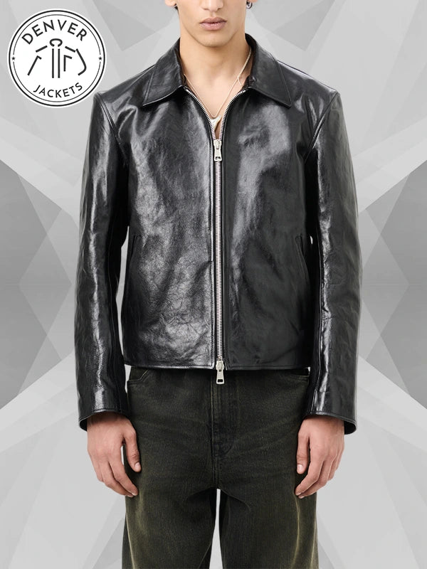 Our Legacy Black Leather Jacket