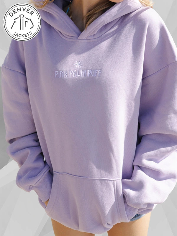 PPP Classic Puff Hoodie Purple