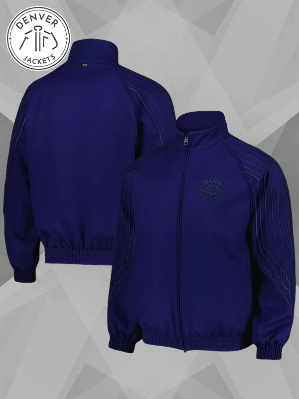 PSG x Jordan Wings Track Jacket Blue
