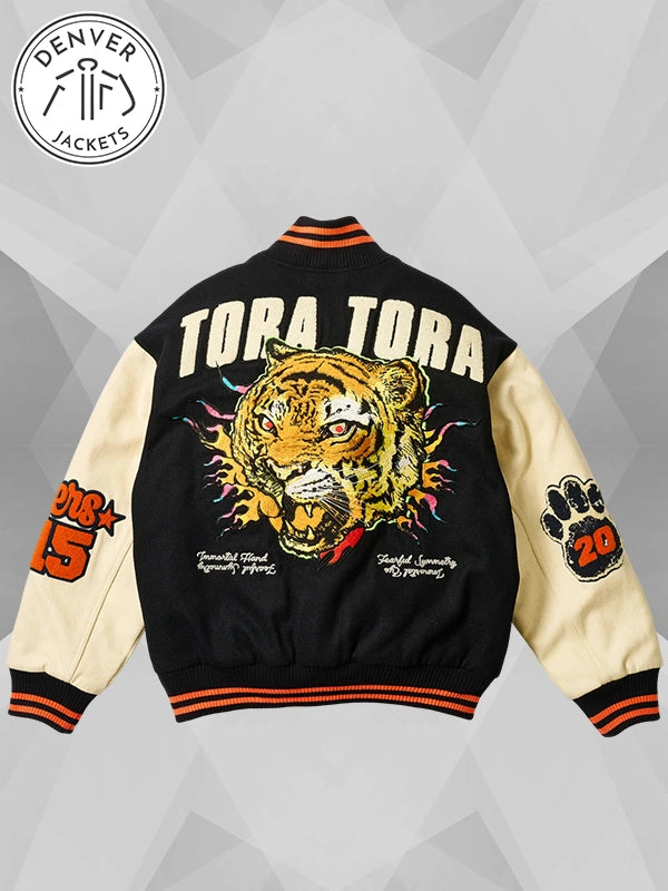 Palace Tora Tora Varsity Jacket Navy