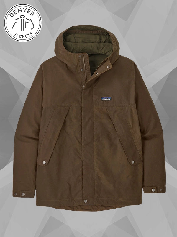 Patagonia Waxed Cotton Jacket Brown