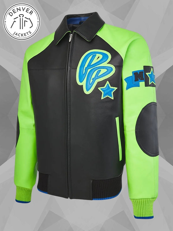 Pelle Pelle Classic Soda Club Leather Bomber Jacket