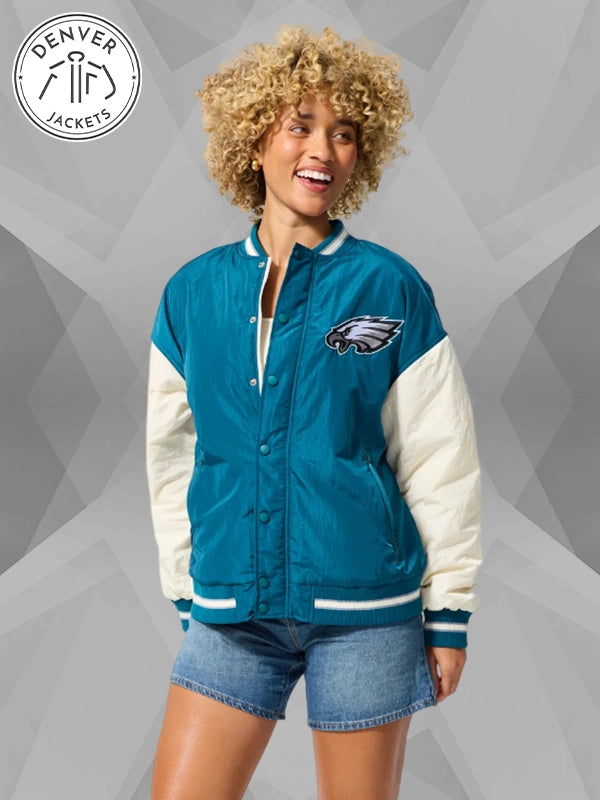 Philadelphia Eagles Bomber Jacket Terez