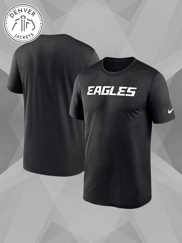 Philadelphia Eagles Nike Legend Wordmark T Shirt Black