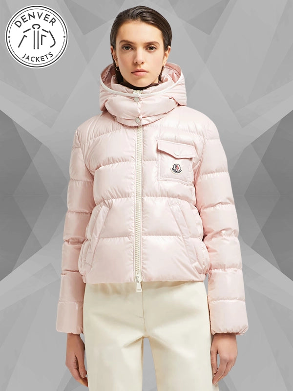 Pink Moncler Puffer Jacket