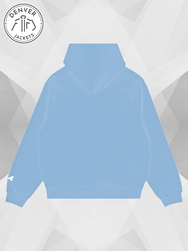 Plus44 Varsity Pullover Hoodie Blue